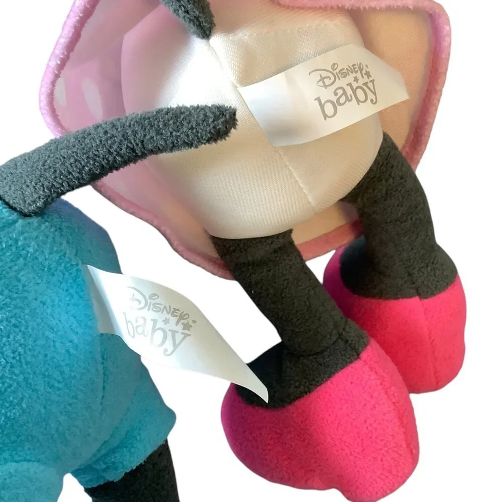 Mickey & Minnie Mouse Disney Baby Plush Dolls Toys Set 10” Sitting‎